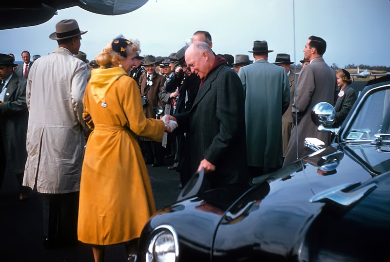 President Eisehower 1955 b012